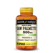 Saw Palmetto 500 mg - Promotes Healthy Prostate Function, DHT Blocker, May Relieve Urinary Frequency Issues, Capsules