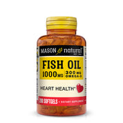 Fish Oil 1,000 mg with 300 mg Omega-3,  Healthy Heart, Supports Circulatory Function, Improved Cardiovascular Health, Softgels