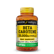 Vitamin A Beta Carotene 25,000 IU -  Supports Healthy Vision, Cell Function & Immune Function, 100 Softgels