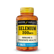 Selenium 200 mcg - Antioxidant Supplement for Immune Support & Prostate Health, Essential Trace Mineral, 60 Tablets
