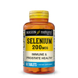 Selenium 200 mcg - Antioxidant Supplement for Immune Support & Prostate Health, Essential Trace Mineral, 60 Tablets