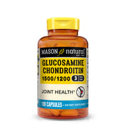 Glucosamine Chondroitin 1500/1200 3 Per Day with Vitamin C - Supports Joint Health, Improved Flexibility and Mobility, Capsules