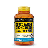 Glucosamine Chondroitin 1500/1200 3 Per Day with Vitamin C - Supports Joint Health, Improved Flexibility and Mobility, Capsules