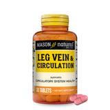 Leg Vein & Circulation Formula with Horse Chesnut, Butchers Broom and Green Tea - Supports Healthy Circulation & May Reduce Spider Veins, Varicose Veins*, 30 Tablets