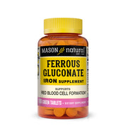 Ferrous Gluconate - Supports Red Blood Cell Formation, Gentle on Stomach Iron Supplement, 100 Tablets