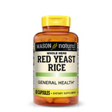 Mason Natural Whole Herb Red Yeast Rice – Heart & Circulation Support, 60 Capsules