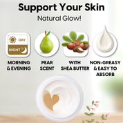 Collagen Premium Skin Cream - Anti Aging Face and Body Moisturizer, Intense Skin Hydration and Firmness, Pear Scent, Paraben Free