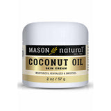 Coconut Oil Skin Cream - Premium Skin Conditioning Formula, Nourishing Body Moisturizer, Paraben Free, 2 OZ