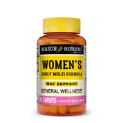 Women's Daily Multi Formula with 21 Essential Vitamins and Nutrients, Supports General Wellness and Overall Health, 90 Caplets