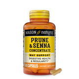 Prune Senna Concentrate - Natural Vegetable Laxative, Promotes Regularity and Bowel Function, Improves Digestive Health, 100 Capsules