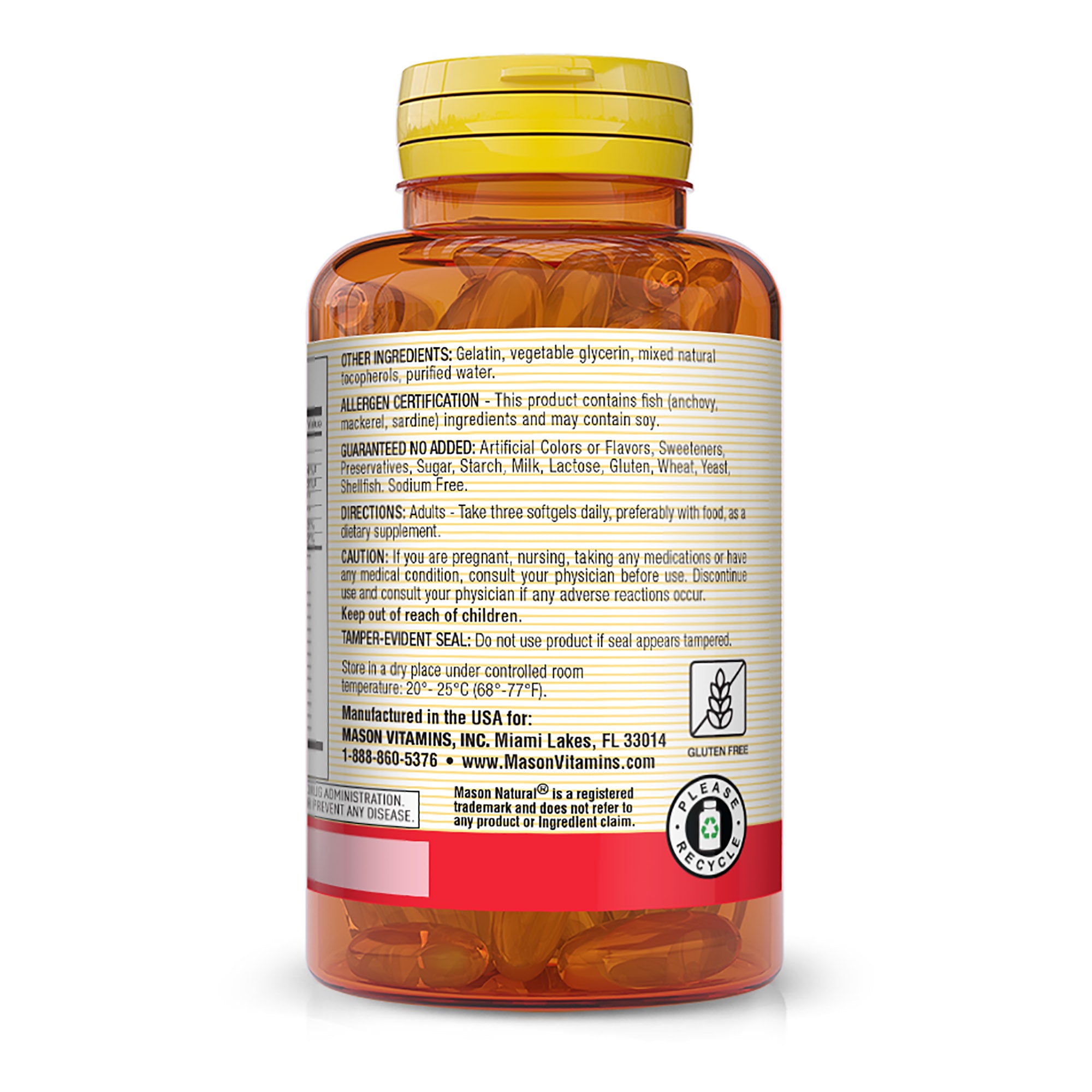 Omega 3-6-9 1200 mg Fish, Flax & Borage Oils - A Healthy Heart, Improved Circulatory Function, Supports Cardiovascular Health, 60 Softgels