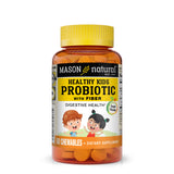 Healthy Kids Probiotic With Fiber - Healthy Digestive Function, Improved Gut Health, 60 Chewables