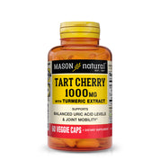 Tart Cherry 1,000 mg Extract with Turmeric - Supports Healthy Uric Acid Levels & Joint Mobility, 60 Vegetarian Capsules
