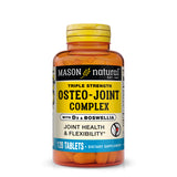 Triple Strength Osteo-Joint Complex with D3 & Boswellia - Advanced Formula for Joint Support, Improved Mobility and Flexibility, 120 Tablets