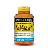 Optimum Absorption Potassium Glycinate, Electrolyte & Fluid Balance, Heart, Nerve & Muscle Health, 90 Veggie Capsules