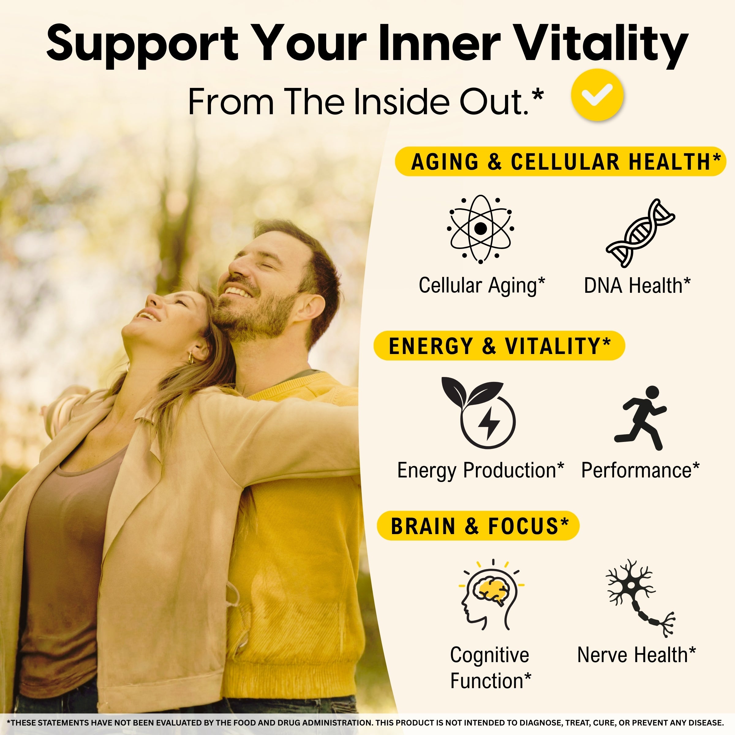 Mason Natural NAD+ Supplement with Resveratrol, Supports Cellular & Brain Health, Energy & Vitality, 60 Veggie Caps