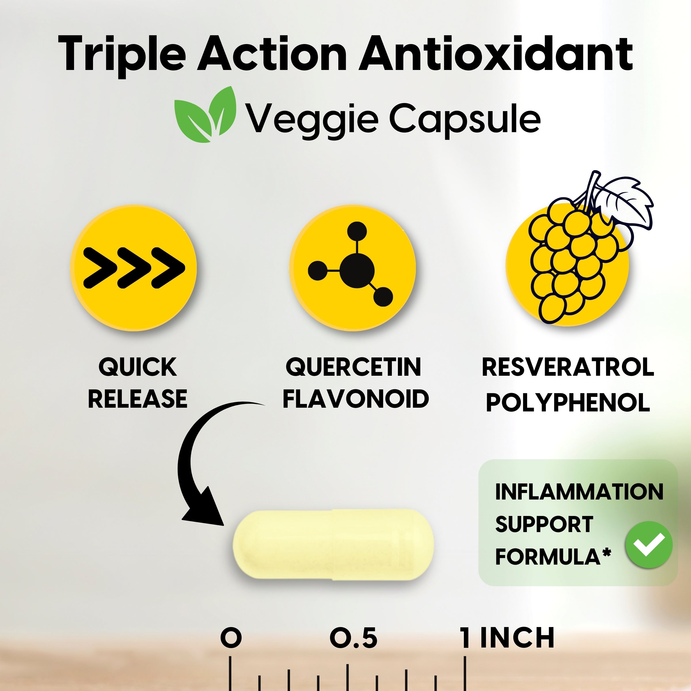 Mason Natural NAD+ Supplement with Resveratrol, Supports Cellular & Brain Health, Energy & Vitality, 60 Veggie Caps
