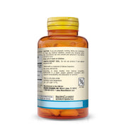 Mason Natural Highly Absorbable Magnesium Glycinate 360 mg - 180 Veggie Capsules. Image of the side of the supplement bottle.