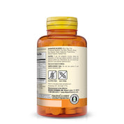 Mason Natural Papaya Digestive Enzyme Complex  - Healthy Digestive Function, Promotes Nutrient Absorption, Peach Flavor, 100 Chewables. Back of bottle.