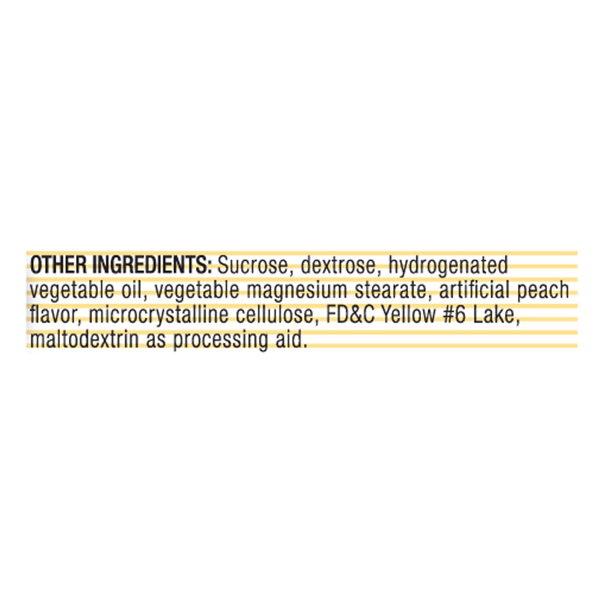 Image of "Other Ingredients" in the Mason Natural Papaya Digestive Enzyme Complex, 100 Chewables.