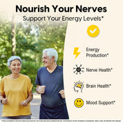 Vitamin B12 50 mcg with Calcium - Healthy Conversion of Food into Energy, Supports Nerve Function and Health, 100 Tablets