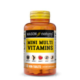 Mason Natural Mini Multivitamins, Vitamins A, C, D3, E, B1, B2, B3, B6, B12, Folate and Calcium for Overall Health, Tablets