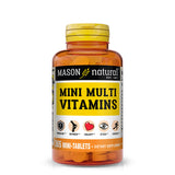 Mason Natural Mini Multivitamin – Vitamins A, C, D3, E, B-Complex & Calcium, 100 Tablets