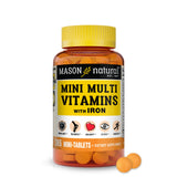 Mini Multi Vitamins with Iron, Supports Overall Health, 100 Tablets