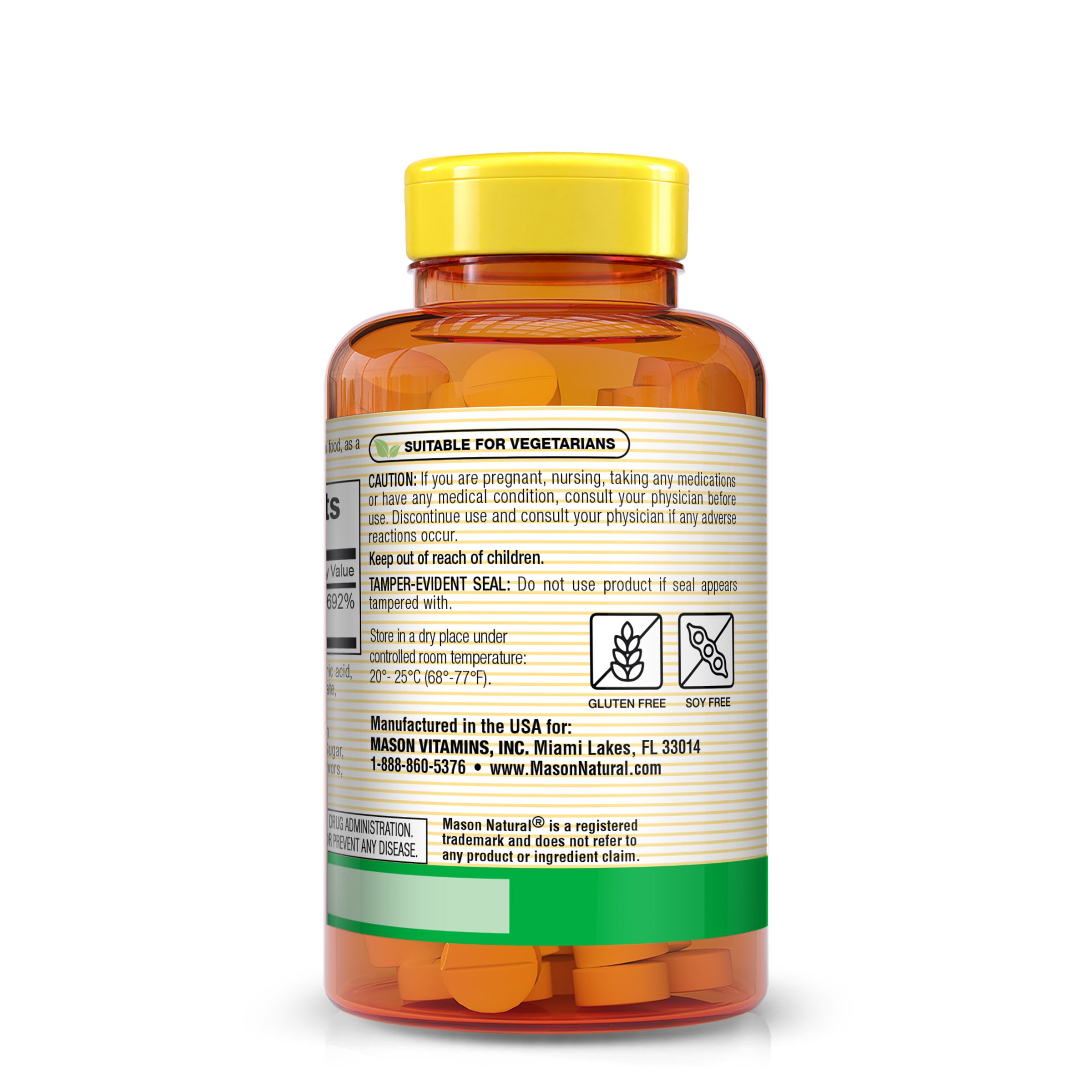 Vitamin B2 (Riboflavin) 100 mg - Healthy Conversion of Food into Energy, Supports Nerve Function and Health, 100 Tablets