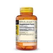 Mason Natural Activated Charcoal 520 mg – Digestion, Gas & Bloating Support, 60 Capsules. Image of back of supplement bottle.