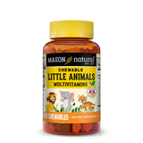 Chewable Little Animals Multivitamins for Kids - Children's Daily Multivitamin with Vitamin A, C, D, B1, B2, B3, B6, B12, and Folate - 60 Animal Shaped Chewable Tablets