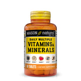 Daily Multiple Vitamins with Minerals - 24 Essential Vitamins and Minerals, All In One Multivitamin, Supports Overall Health, 60 Tablets