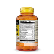 Mason Natural Daily Multiple Vitamins with Minerals - 60 Tablets. Image of back of supplement bottle.