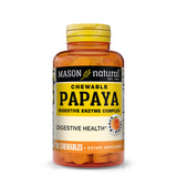 Mason Natural Papaya Digestive Enzyme Complex  - Healthy Digestive Function, Promotes Nutrient Absorption, Peach Flavor, 100 Chewables